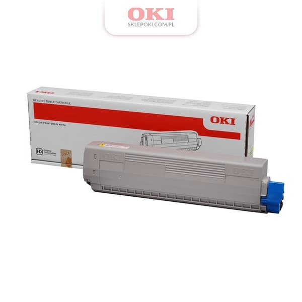 OKI-värikasetti 44844505 - Keltainen