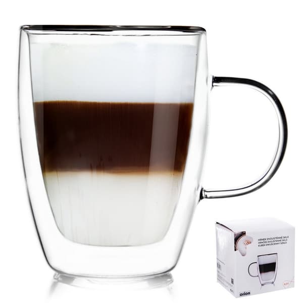 300ML LÄMPÖLASI KAKSOISSEINÄLLÄ LATTEEN