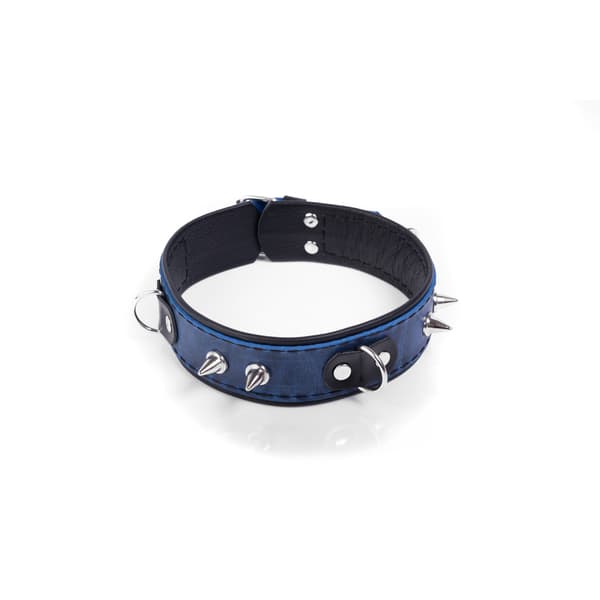 Halsband Crazy Horse Blå, Stor