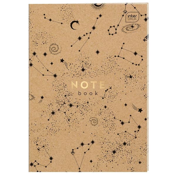 Notesbog A4/60K HS Kraft gitter (5 stk.)