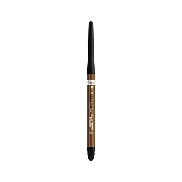 LOREAL Infallible Grip Gel Automatic Gel Eyeliner, 12 Bronzed Espresso