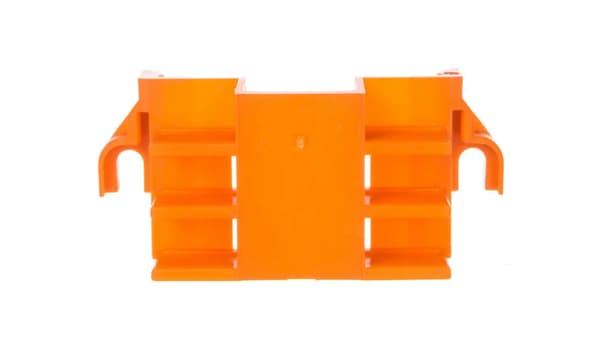 Monteringsadapter til 6 konnektorer MICRO orange 243-113 /10 stk. /