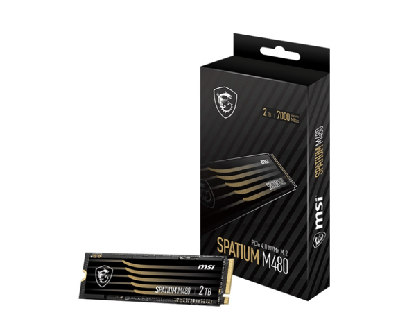 Harddisk MSI Spatium M480 Pro Intern 2 TB SSD