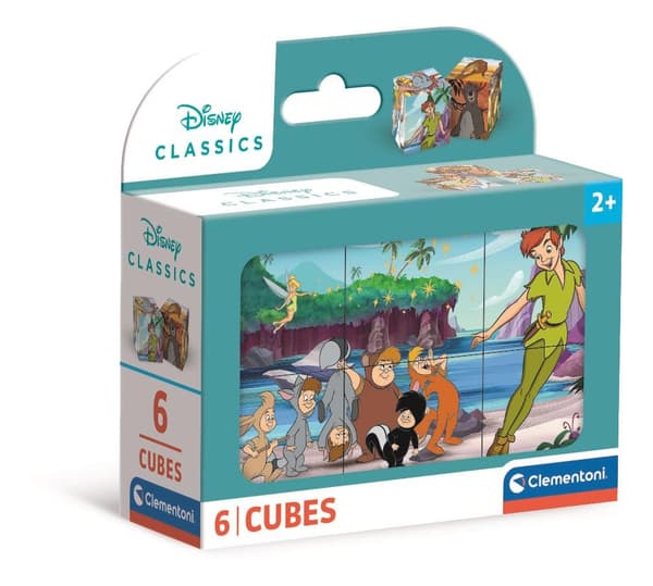 Disney Classic terningpuslespil 6 stk.