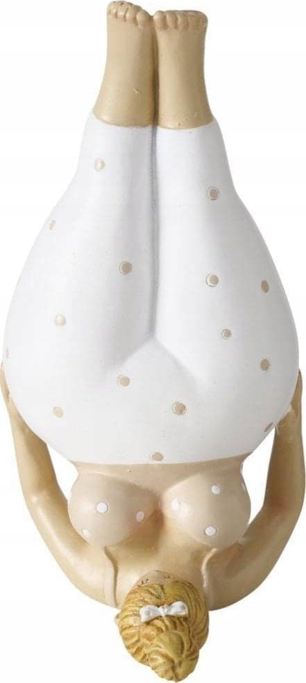 Boltze Yoga porcelænsfigur, kvinde, 22 cm