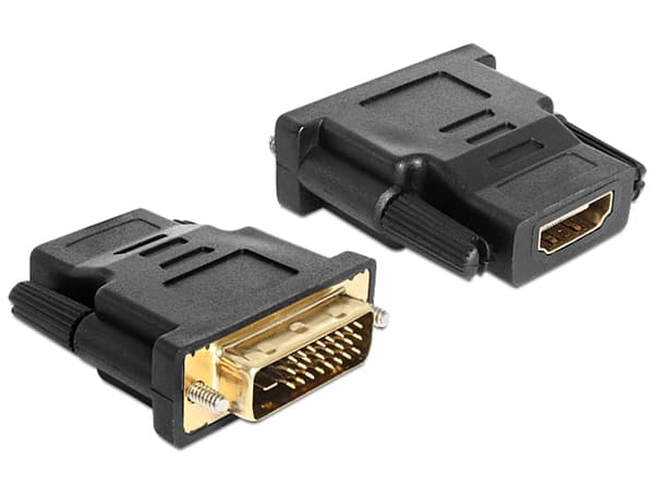 DeLOCK Adapter DVI 24+1 pin male > HDM