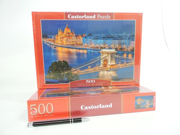 Pussel 500 bitar Budapest by Night