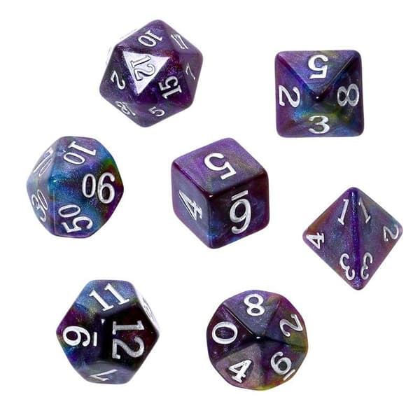 Akryl RPG-set Milky Way REBEL