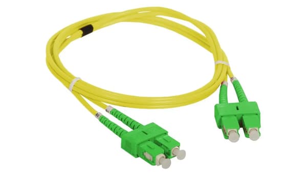 Patchkabel SM SC/APC-SC/APC duplex 9/125 2.0m FOC-SCASCA-9SMD-2