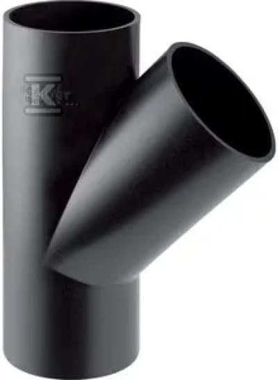 PE T-STYKKE SKRÅ 45GR.D250/200