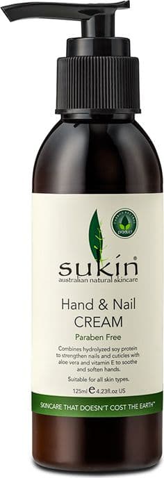 Sukin Återfuktande Växtkräm för Händer och Naglar 120ml