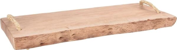 Excellent Houseware skærebræt til servering træ 50x18cm