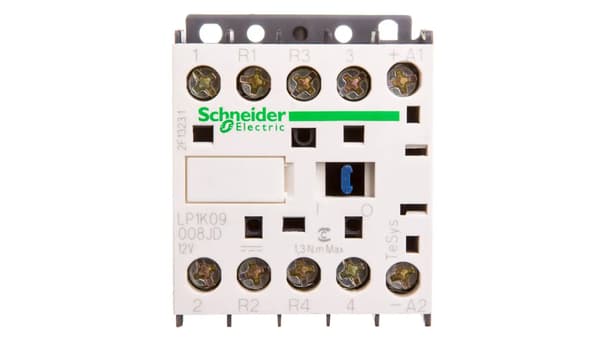 Effektkontaktor 9A 2S 2B 12V DC 0S 0B LP1K09008JD