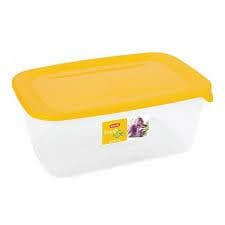 CURVER SÆT AF BEHOLDERE FRESH&GO 2L+1L+0,5L /GUL/ TRANSPARENT