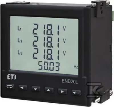 Nätverksparameteranalysator 96x96 END20LRS 004656950