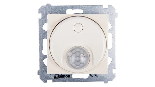 Kontakt-Simon Bevægelsessensorstik med relæ Simon 54 creme (DCR10P.01/41)