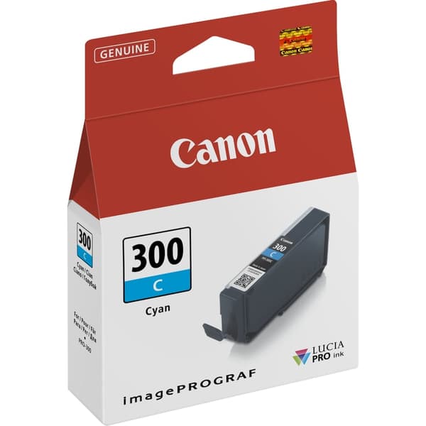 Canon blækpatron PFI-300 C - Cyan