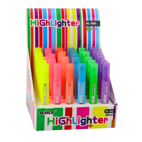 Overstregningstusch Neon Marker Til Noter Skole Kontor
