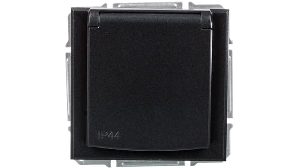 Schneider Electric Uttag 2P+PE IP44 Aspora För Antracit Ram System (EPH2800671)