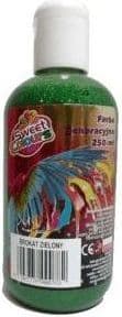 Dekorationsfärg glitter grön 250ml