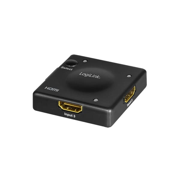 LogiLink - video/audio switch - 3 porte