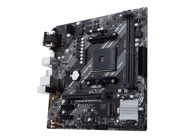 ASUS PRIME B450M-K II - bundkort - mikro ATX - Socket AM4 - AMD B450