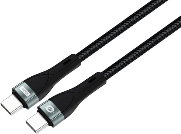 Conceptronic Conceptronic USB-kabel USB-C 3.0 -> C St/St 2.00m 5A 480Mbps sw