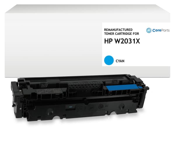 CoreParts Lasertoner för HP Cyan