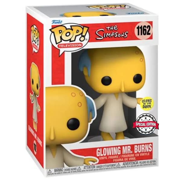 POP-figur Simpsons Glowing Mr. Burns Exklusiv