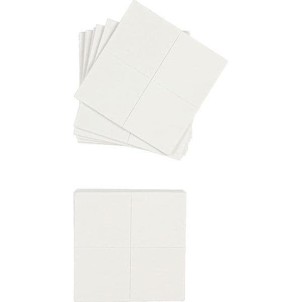 Selvklæbende skum 3D 25x25mm hvid