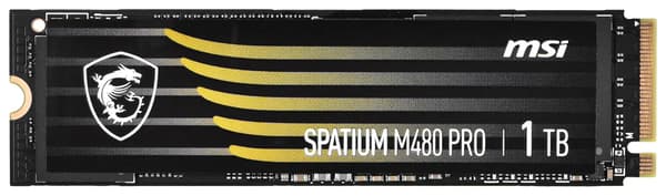 Kovalevy MSI Spatium M480 Pro 1 TB SSD Sisäinen