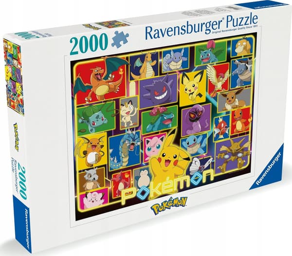 Puslespil 2000 Pokemon