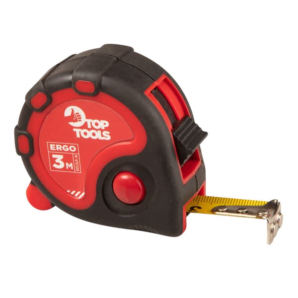 Top Tools Stål Målebånd 3m x 16mm - 27C123