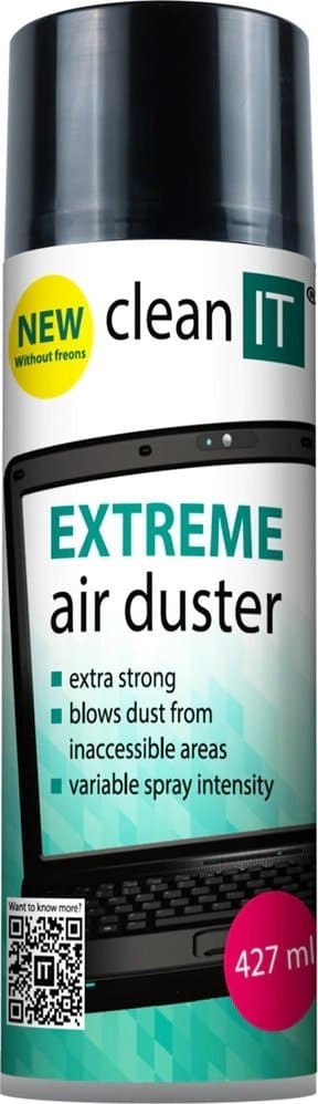 CLEAN IT SPRAYED AIR EXTREME 500g, IKKE-BRANDBAR