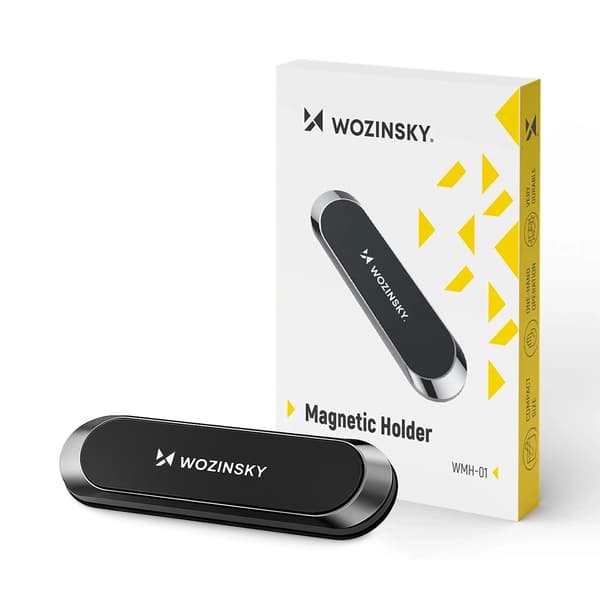 Wozinsky magneettinen kojelautateline, musta (WMH-01)