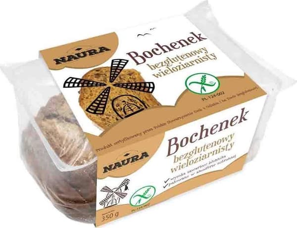 Naura Multigrain Glutenfri Brød 350 g