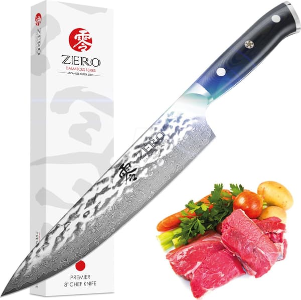 KozyGear Premier 8\" 33cm Japansk Kockkniv