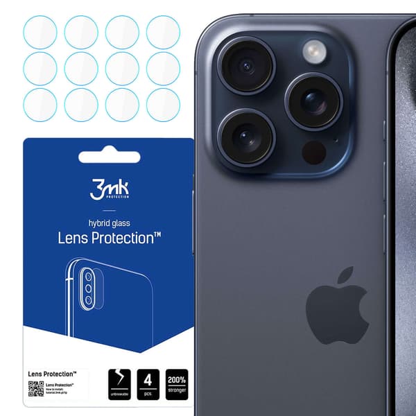 3mk Linsskydd Apple iPhone 15 Pro