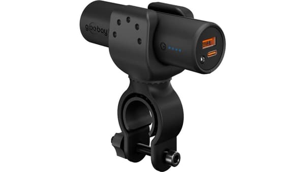 Goobay 5000mAh Powerbank LED Cykel QC PD USB-C