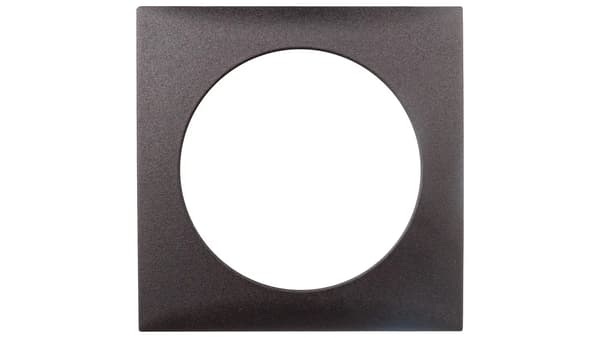 Berker Anthracite Mat Integro Flow Enkeltramme (0918272505)