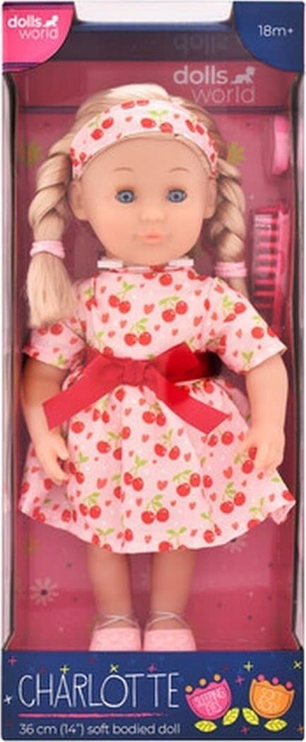 Dolls World DOLLS WORLD DOCKA CHARLOTTE 36 CM