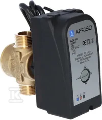 Afriso 2-vägs zonventil AZV 442 G3/4\" NZ 16 44200