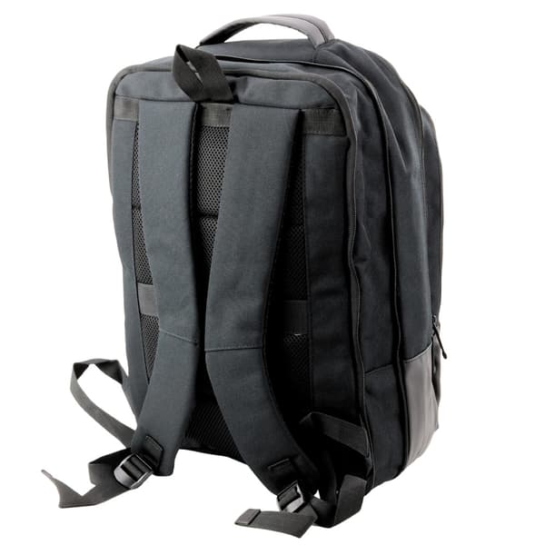 Yritysreppu USB-kannettavan taskulla Musta 16L 45cm