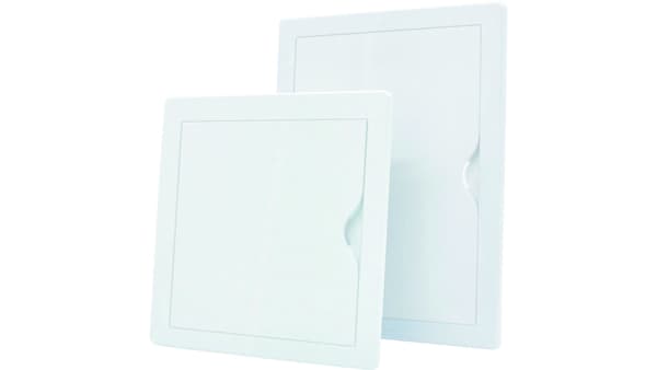 Inspektionslucka AirRoxy 30/30 vit plast
