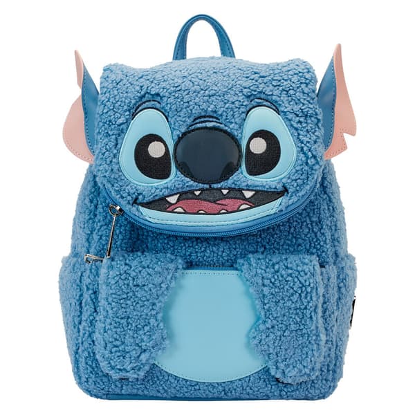 Loungefly Disney Stitch plysrygsæk 26cm