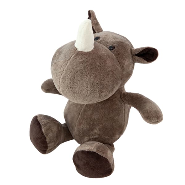 Pehmolelu maskotti sarvikuono ruskea 25cm
