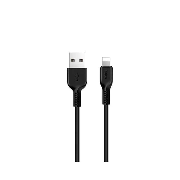 HOCO kabel USB A til Lightning 2,4A X20 1 m sort