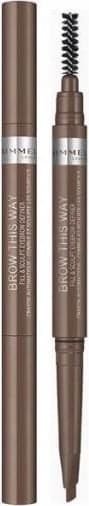 Rimmel Brow This Way Ögonbrynspenna Nr 002 Medium Brun 0,25g