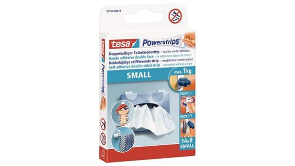 Powerstrips Små (hvid, 14 stk.)
