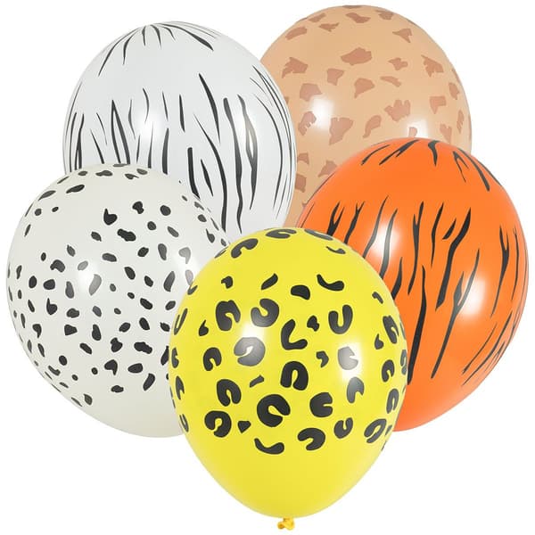 Balloner med dyreprint